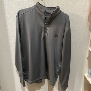 Callaway 1/4 zip golf jacket large